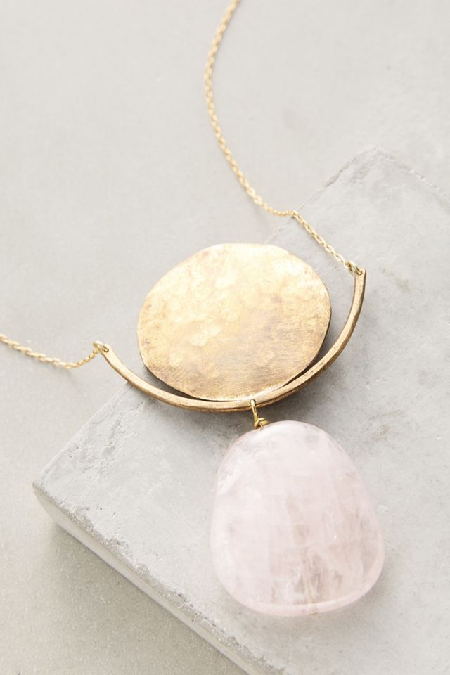 Mireille Crescent Necklace #1