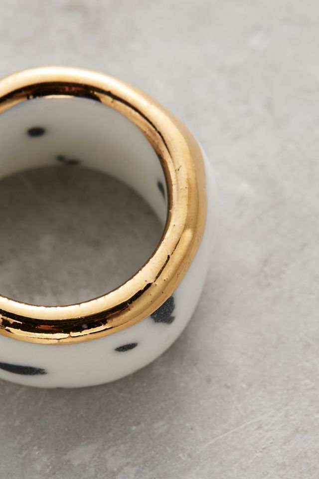Lustre Porcelain Ring #1