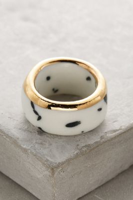 Lustre Porcelain Ring