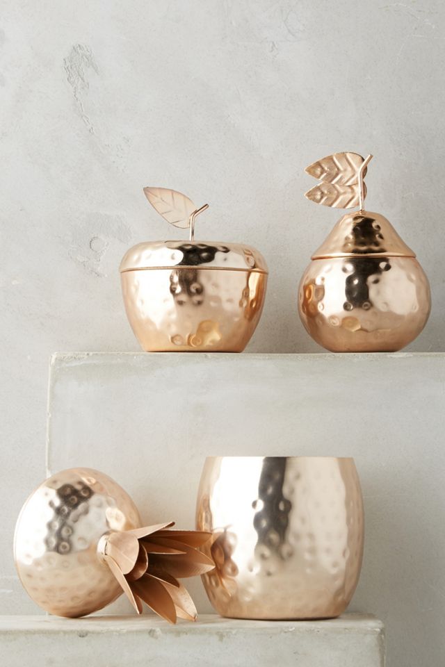 Golden Fruit Candle #4