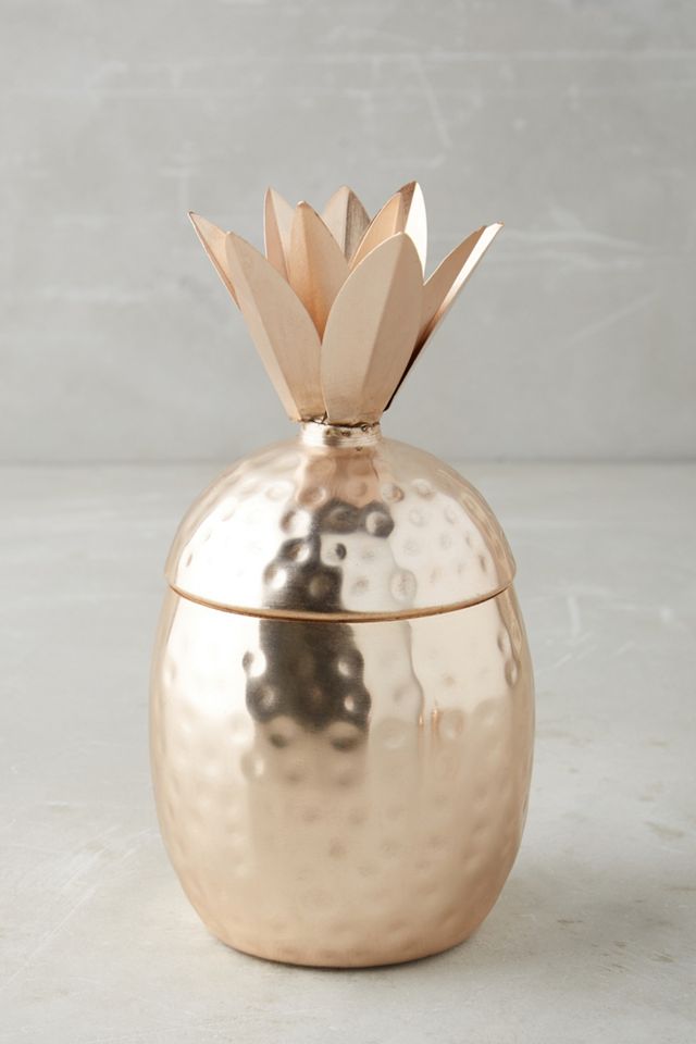 Golden Fruit Candle #2