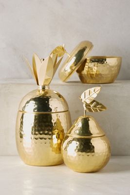 Golden Fruit Candle