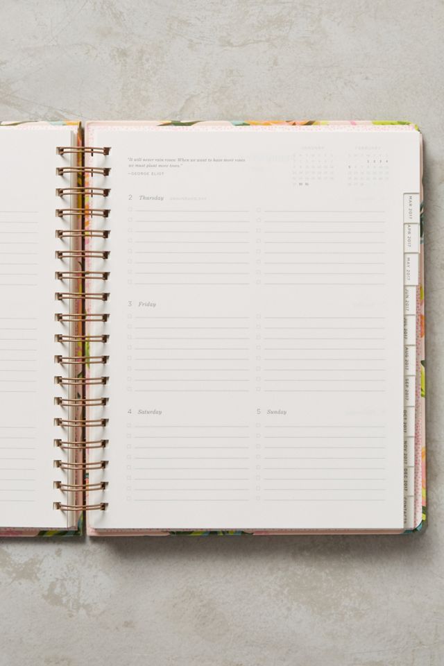 Graceful Garden 2017 Planner #4