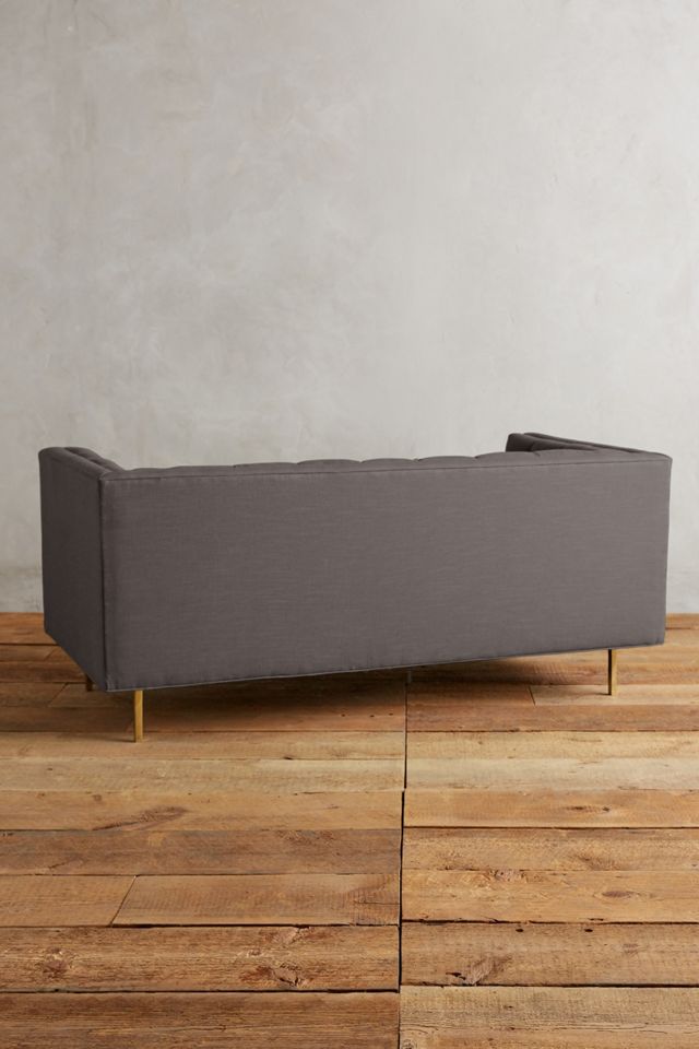 Linen Mina Settee #1