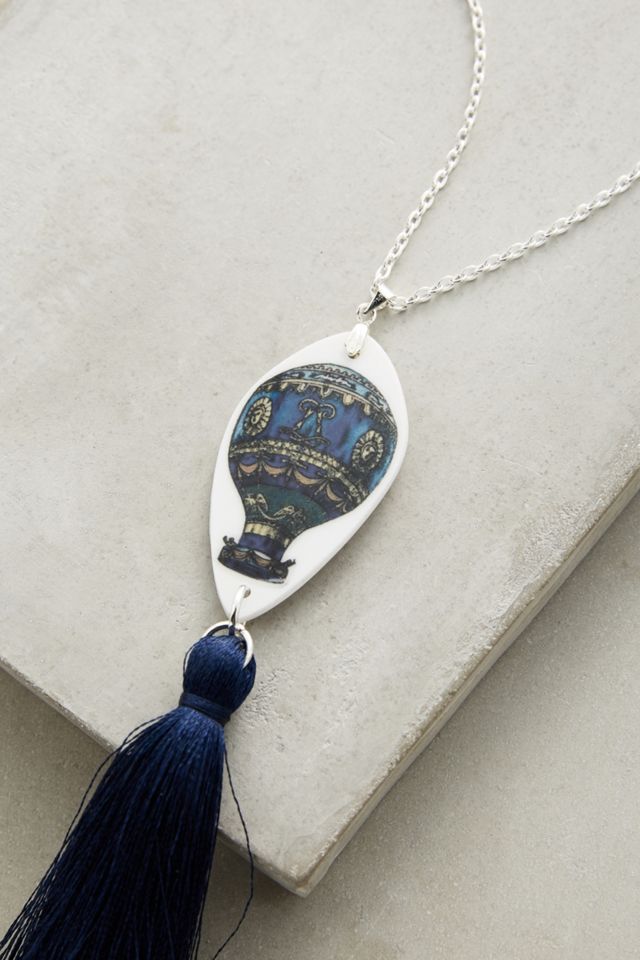 Tasseled Hot Air Necklace #1
