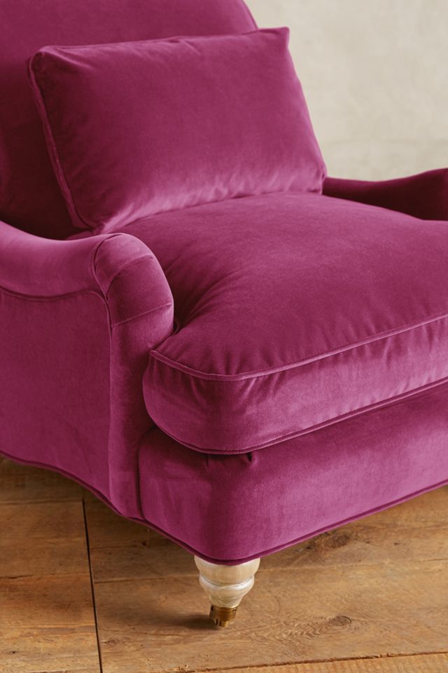 Velvet Glenlee Chair, Wilcox #2