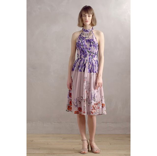 Petaline Midi Dress | Anthropologie