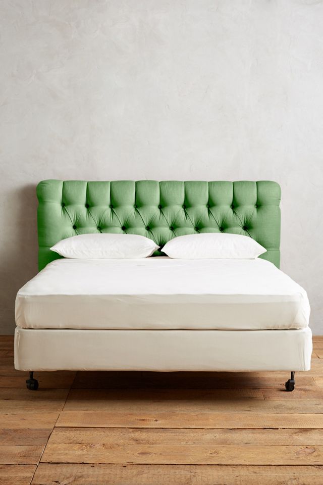 Linen Tufted Lena Headboard #1