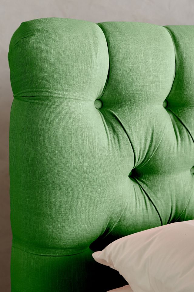 Linen Tufted Lena Headboard #3