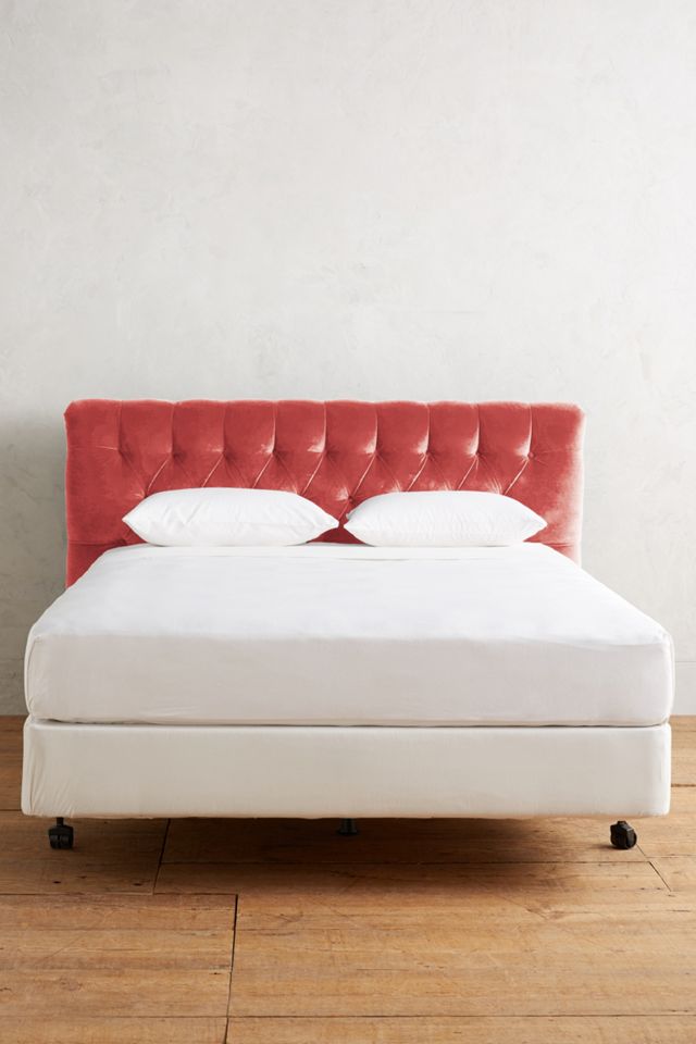Velvet Tufted Lena Headboard #1