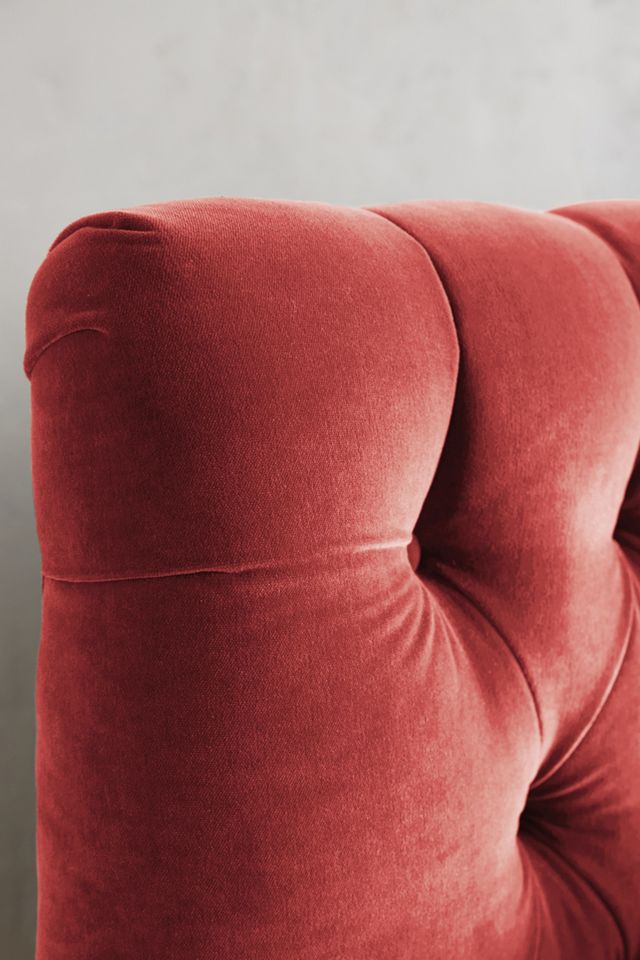 Velvet Tufted Lena Headboard #2