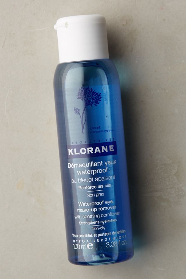 Klorane Waterproof Eye Make-Up Remover With Soothing Cornflower