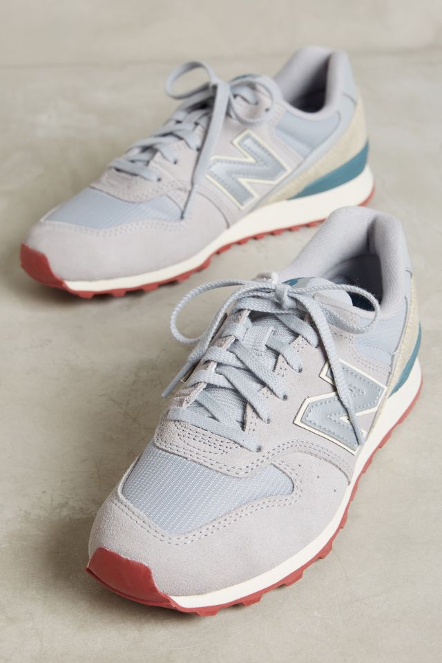 New balance cheap 696 silver