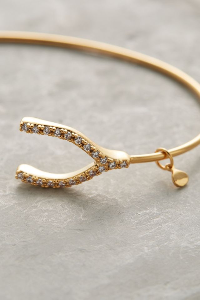 Glimmered Wishbone Cuff #1