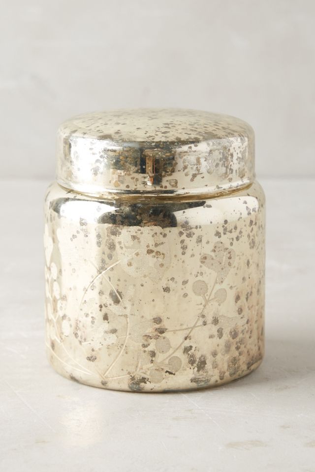 Dappled Glass Bath Container #1