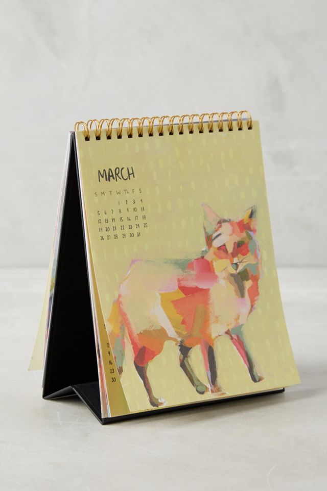 Animalia 2017 Desk Calendar #1