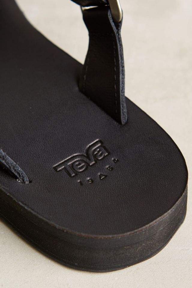 Teva Universal Leather Slides #4
