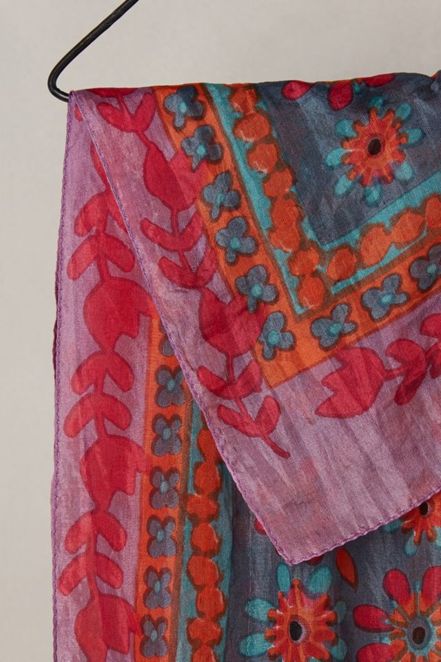 Pintura Skinny Silk Scarf #2