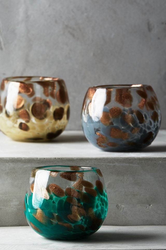 Celestial Shimmer Glass Votive #2