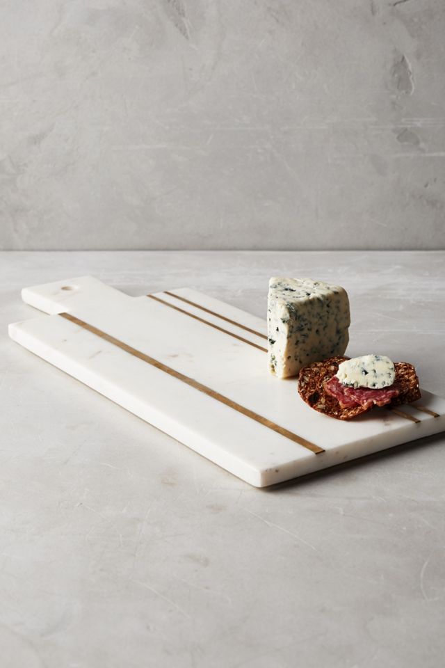 Brass Inlay Cheese Board #2