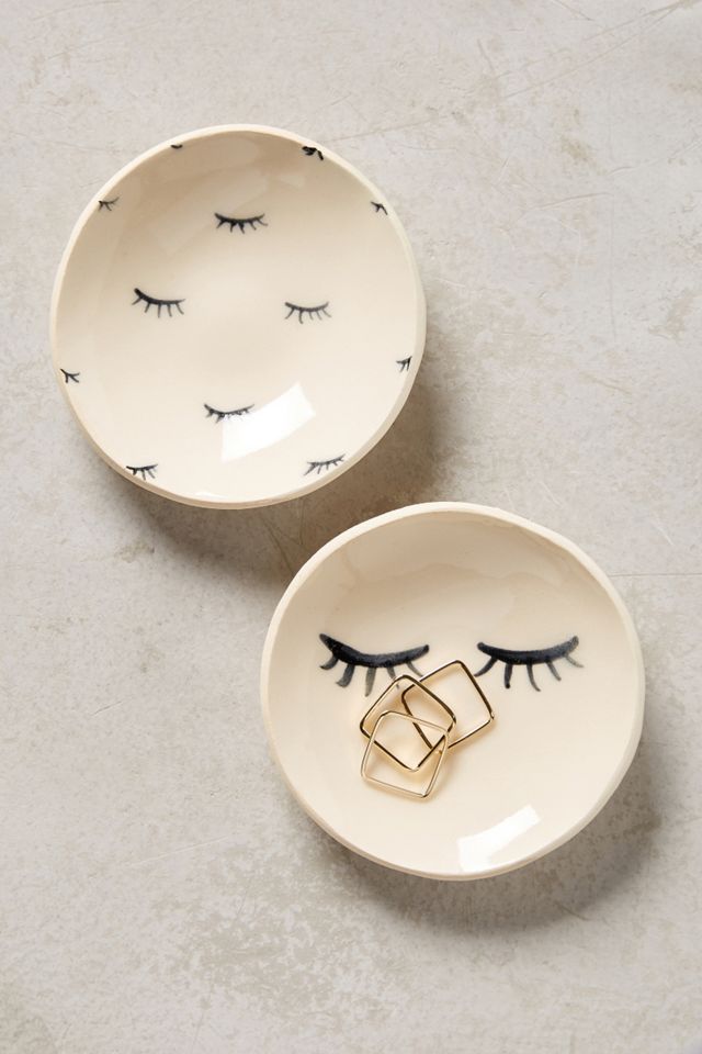 Eyelashes Trinket Dish #1