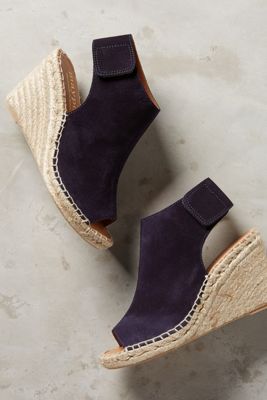 Maypol Suede Espadrille Wedges
