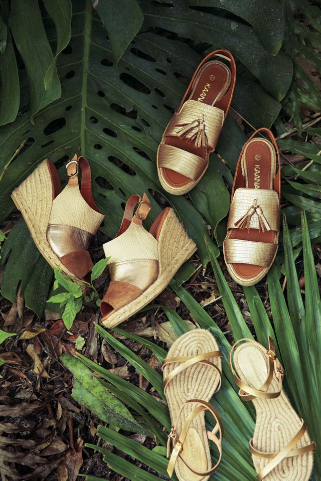 Maypol Colorblock Espadrille Wedges #1