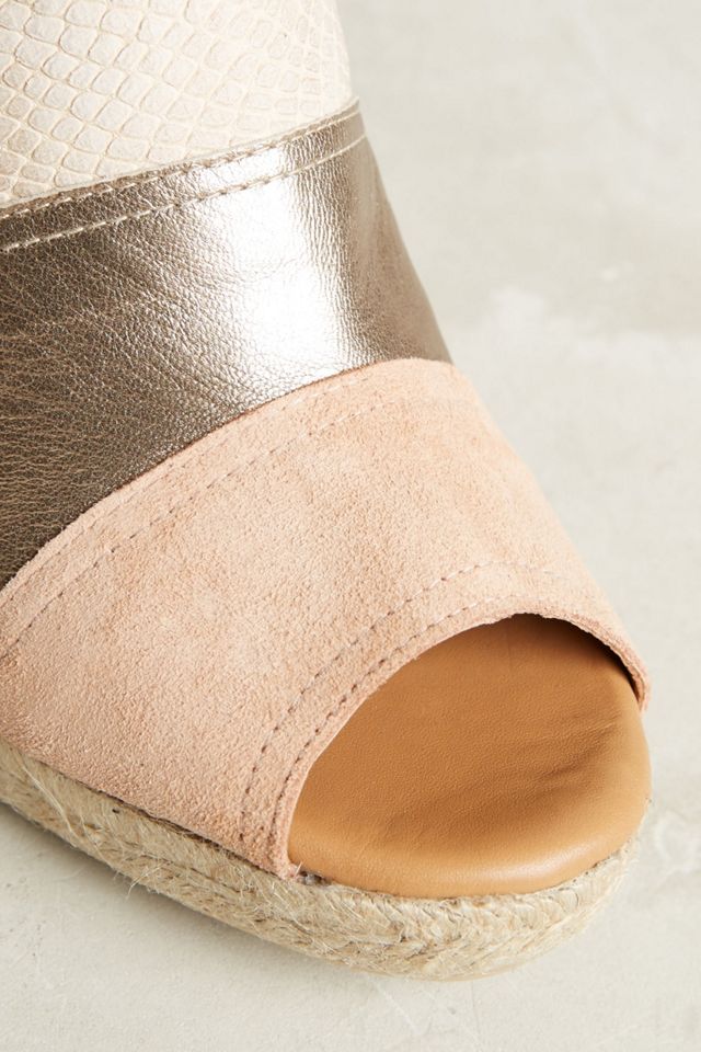 Maypol Colorblock Espadrille Wedges #4