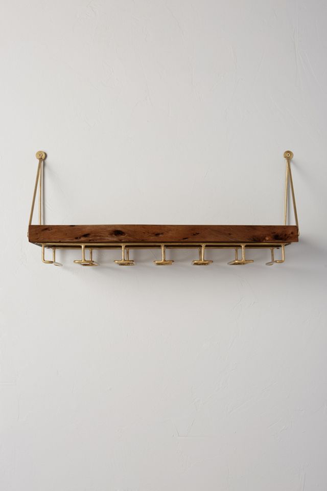 Live Edge Bar Shelf #1