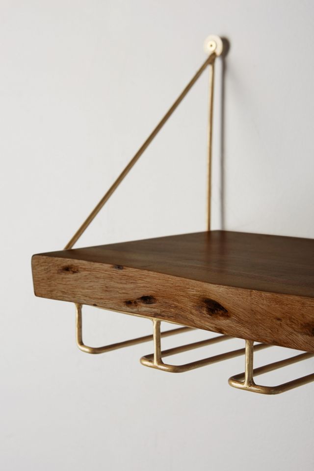 Live Edge Bar Shelf #2