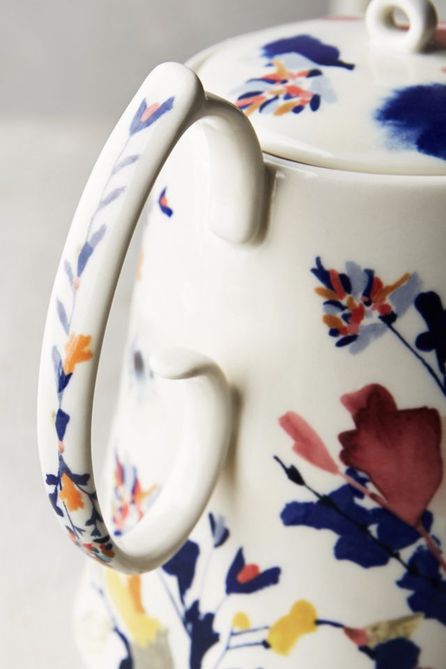 Wildflower Study Teapot #2