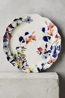 Wildflower Study Dinner Plate