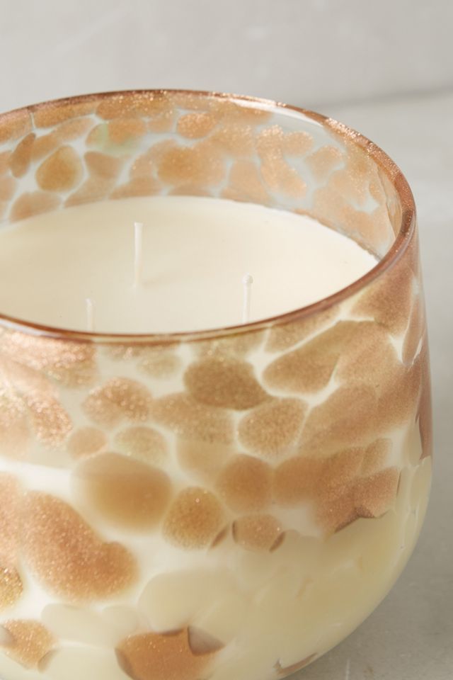 Celestial Shimmer Glass Candle #1