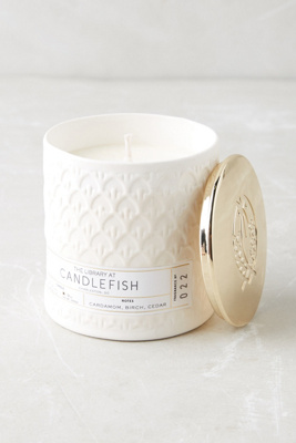 Candlefish Ceramic Candle | AnthroHome