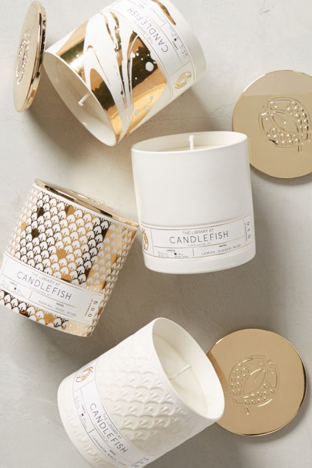 Candlefish Ceramic Candle #1
