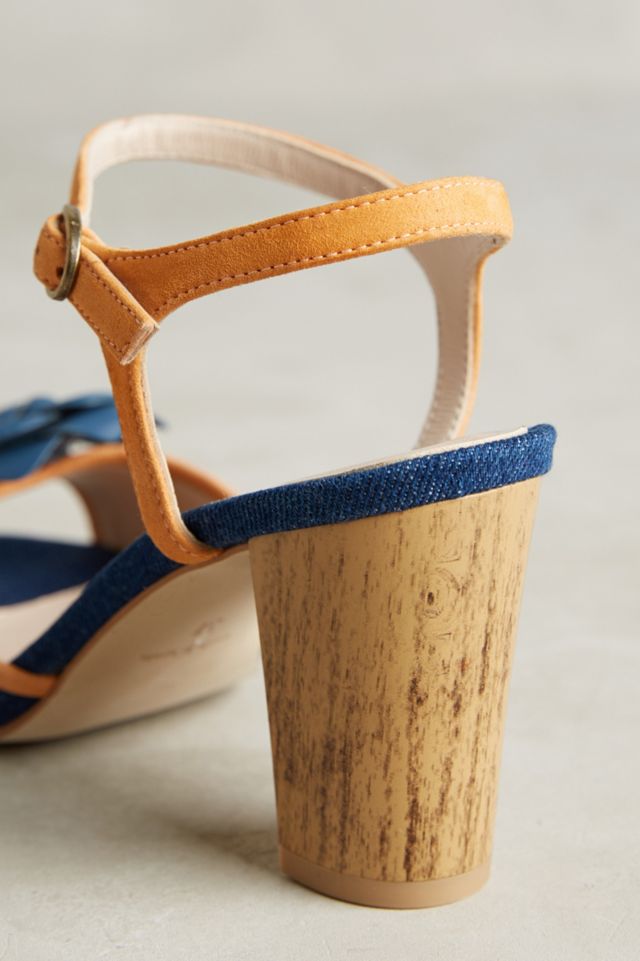 Cleo B Eva Flower Heels #4