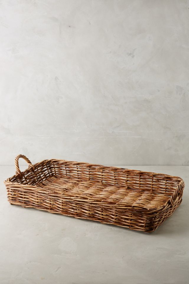 Woven Reed Tray #1