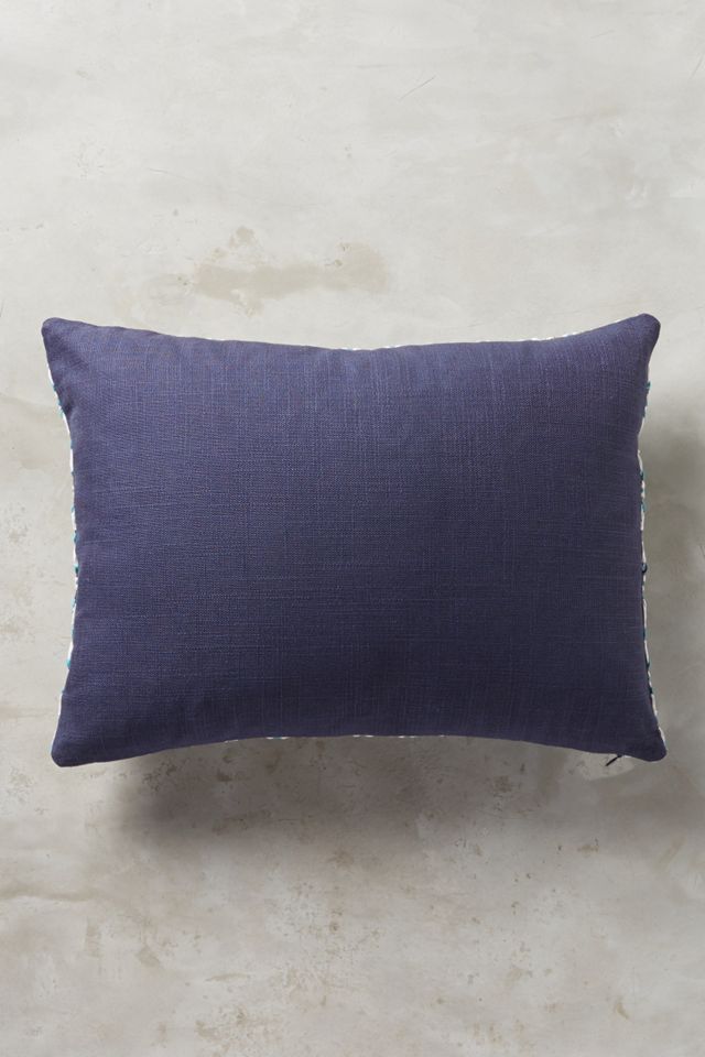 Tile-Embroidered Pillow #5