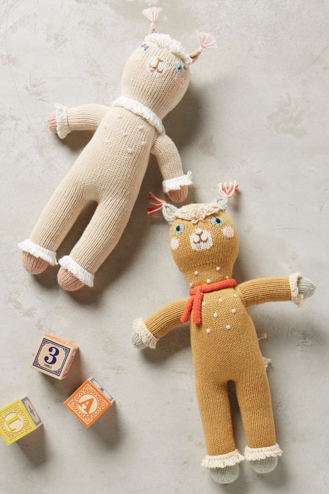 Knit Llama Doll #1