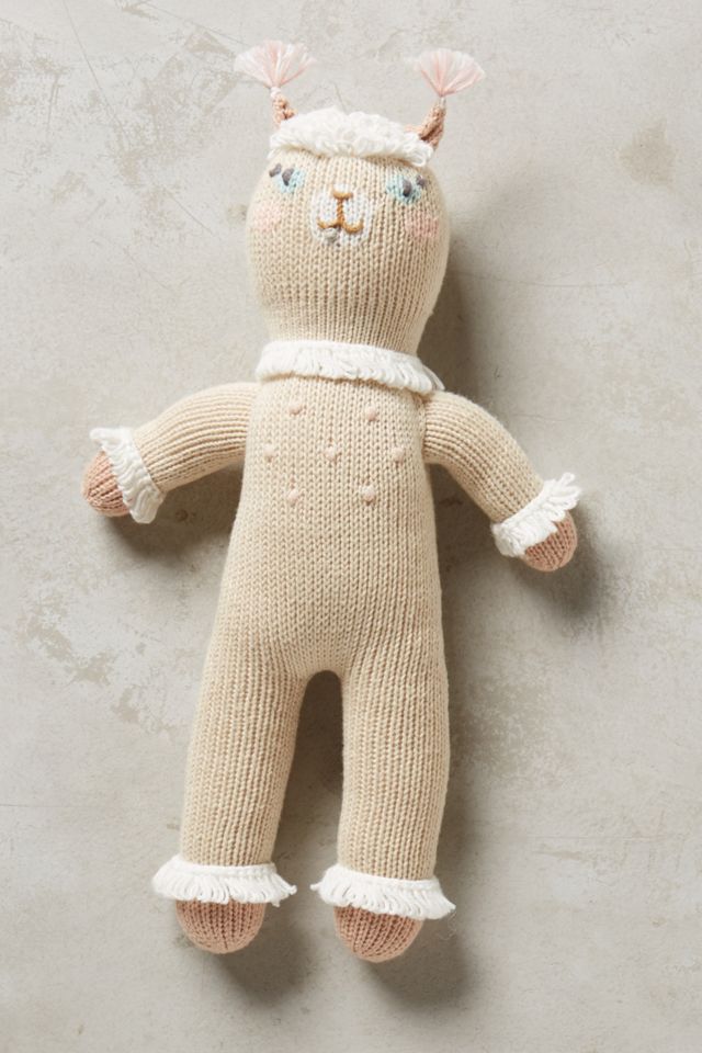 Knit Llama Doll