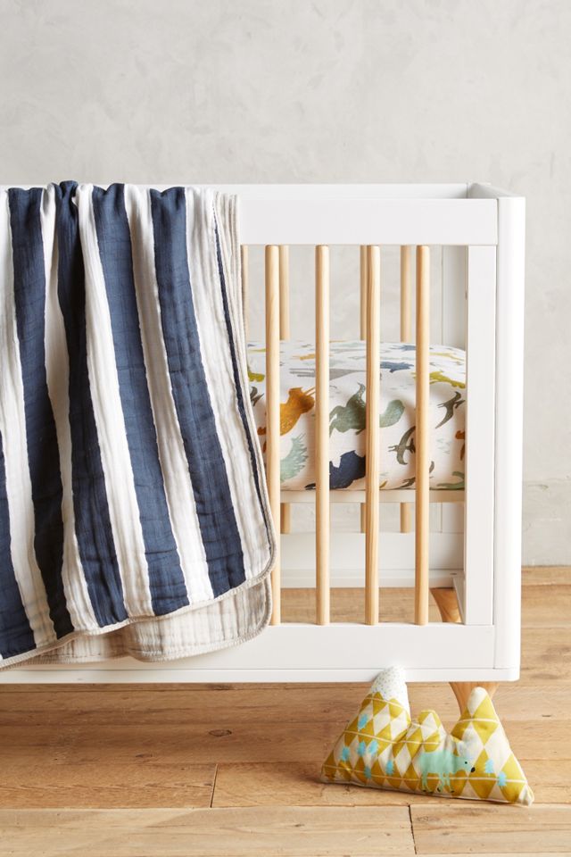Cotton Muslin Crib Sheet #2