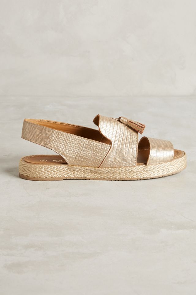 Kaanas Martinique Tasseled Flatforms #2