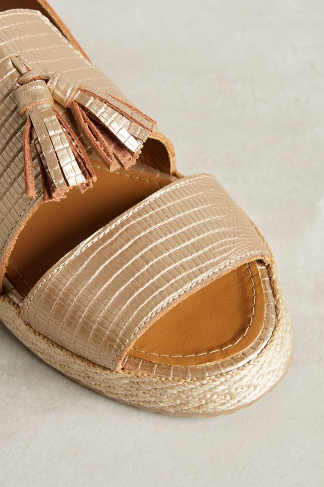 Kaanas Martinique Tasseled Flatforms #4