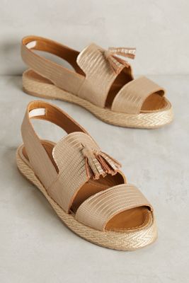 Kaanas Martinique Tasseled Flatforms