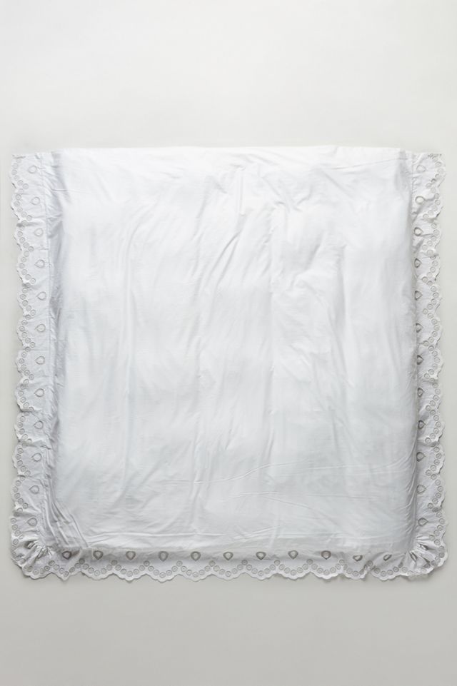 Eyelet Embroidered Duvet Cover #2