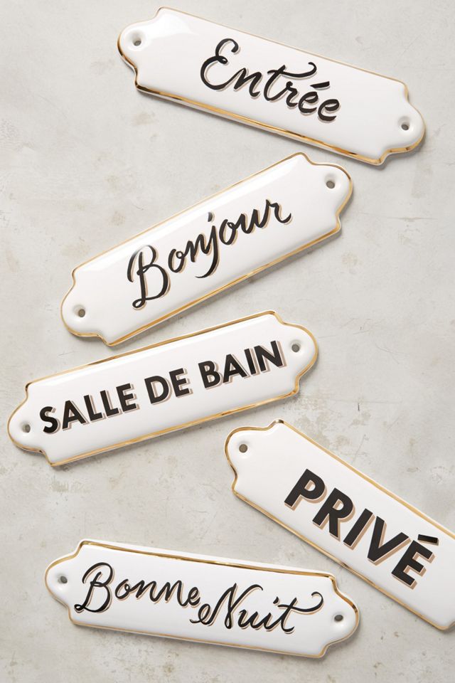 La Maison Plaque #1