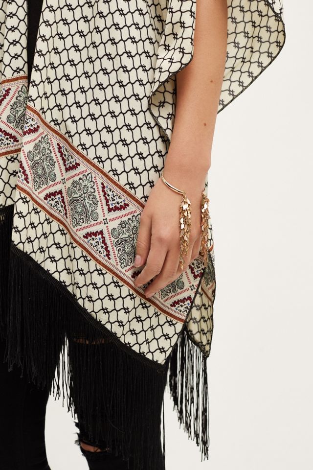 Bonita Fringe Kimono #2