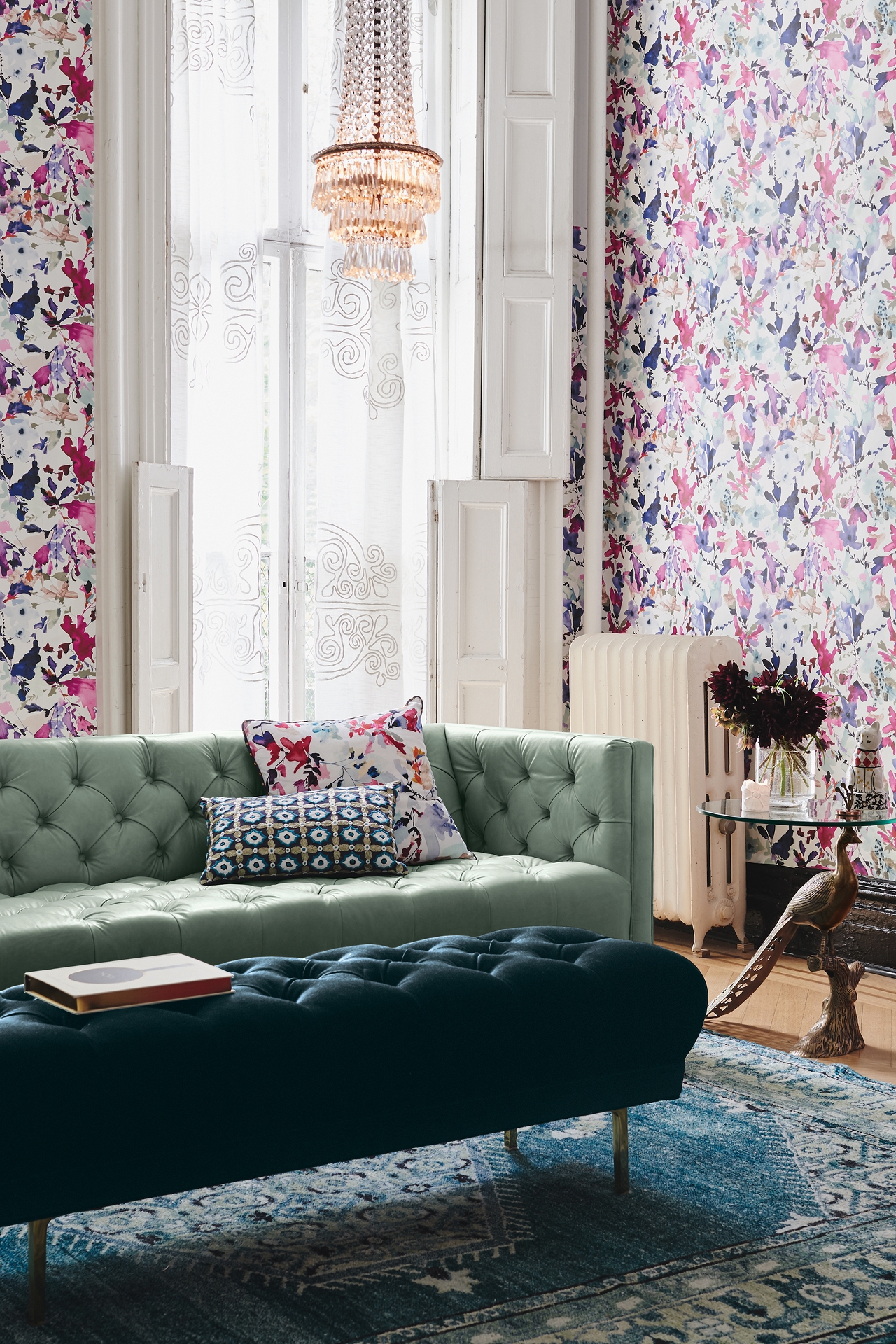 Anthropologie Wildflower Study Wallpaper