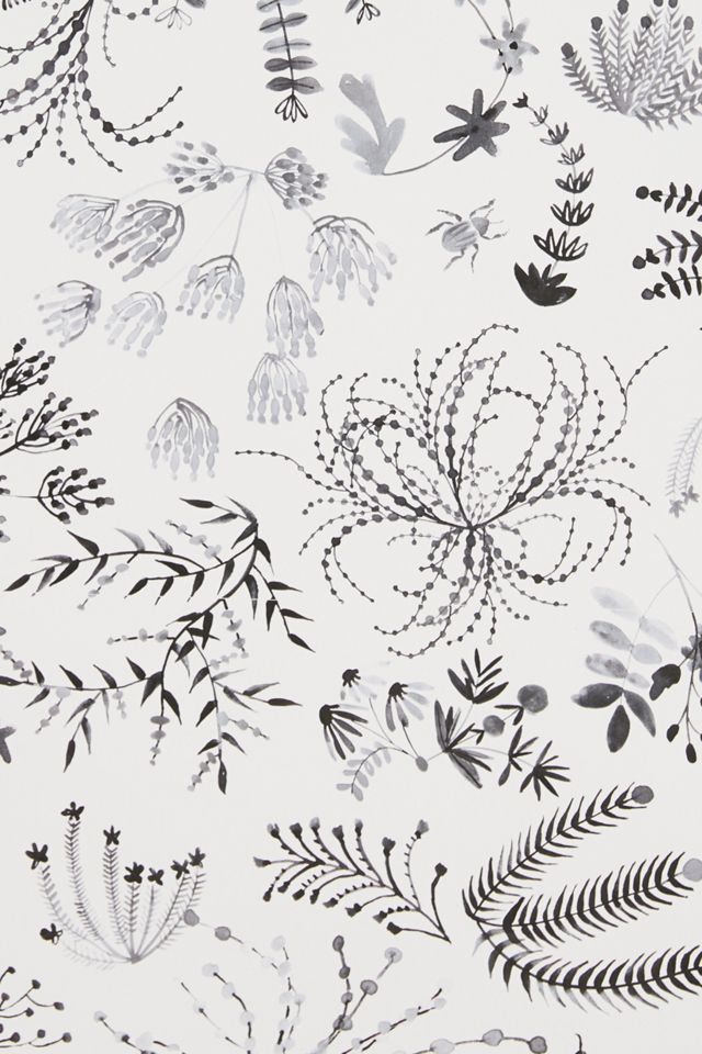 Anthropologie Meadowfield Floral Wallpaper #2