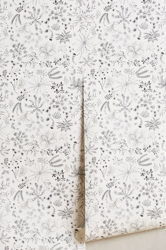 Anthropologie Meadowfield Floral Wallpaper #1